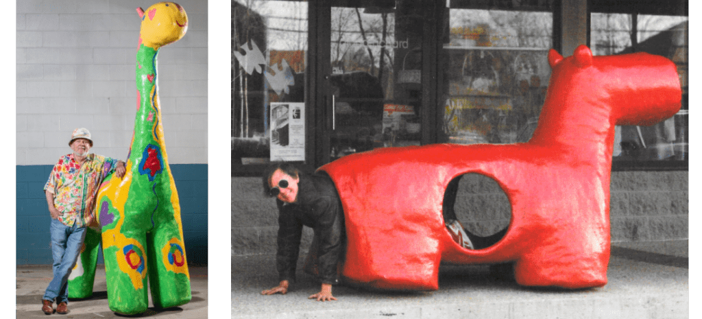 Images of Dennis Pearson's work